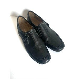 Naturalizer Furrow black leather loafers 10